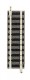 9103 Fleischmann Straight track, length 55.5 mm